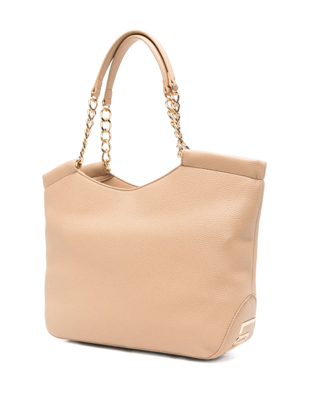 Love Moschino Shopper met logo Beige