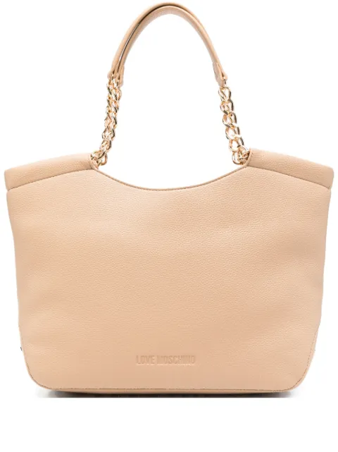 Love Moschino شنطة عملية بحروف شعار الماركة