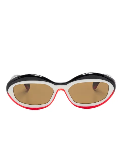 Alain Mikli oval-frame sunglasses