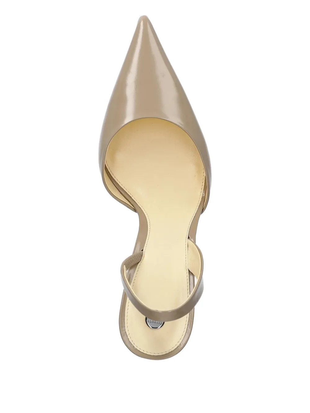 Proenza Schouler 10mm Slingback Pointed-toe Pumps In Neutral