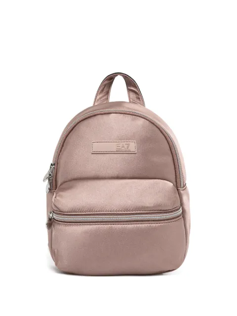 Ea7 Emporio Armani zip-fastening logo-patch backpack