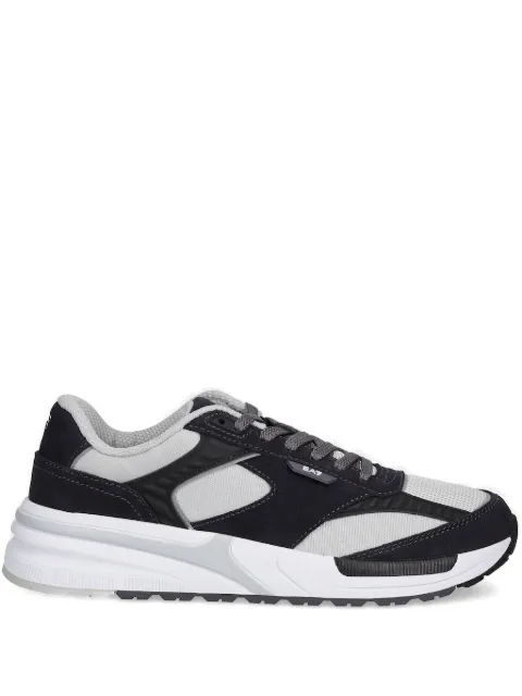 Ea7 Emporio Armani panelled suede sneakers