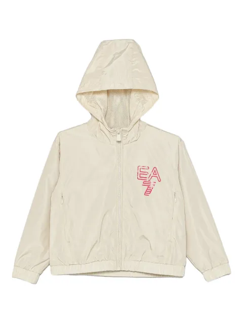 Ea7 Emporio Armani veste à patch logo