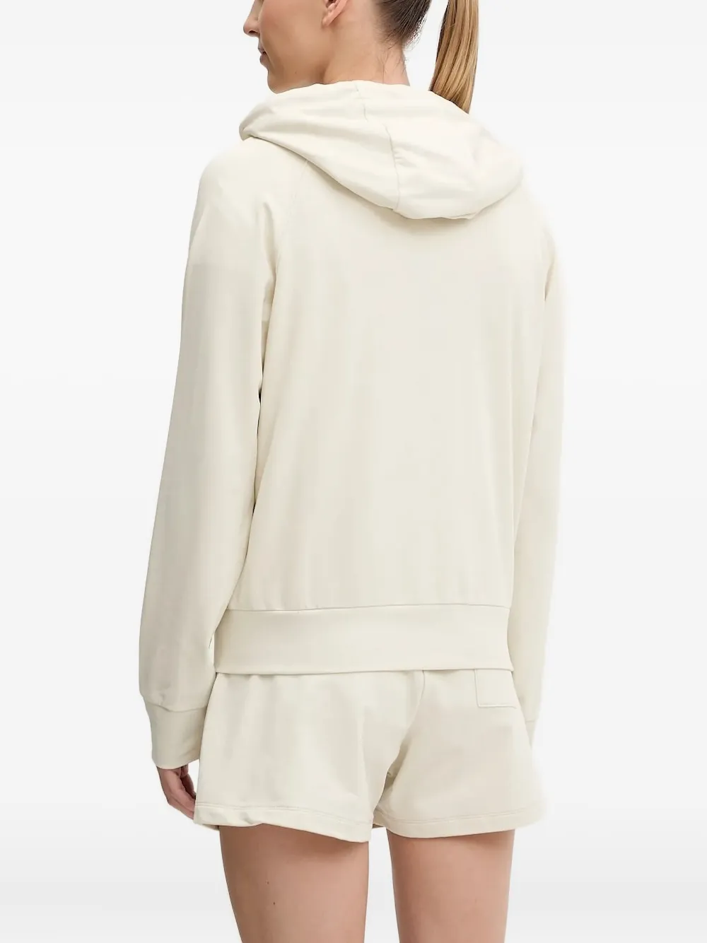 Ea7 Emporio Armani Hoodie met rits - Beige