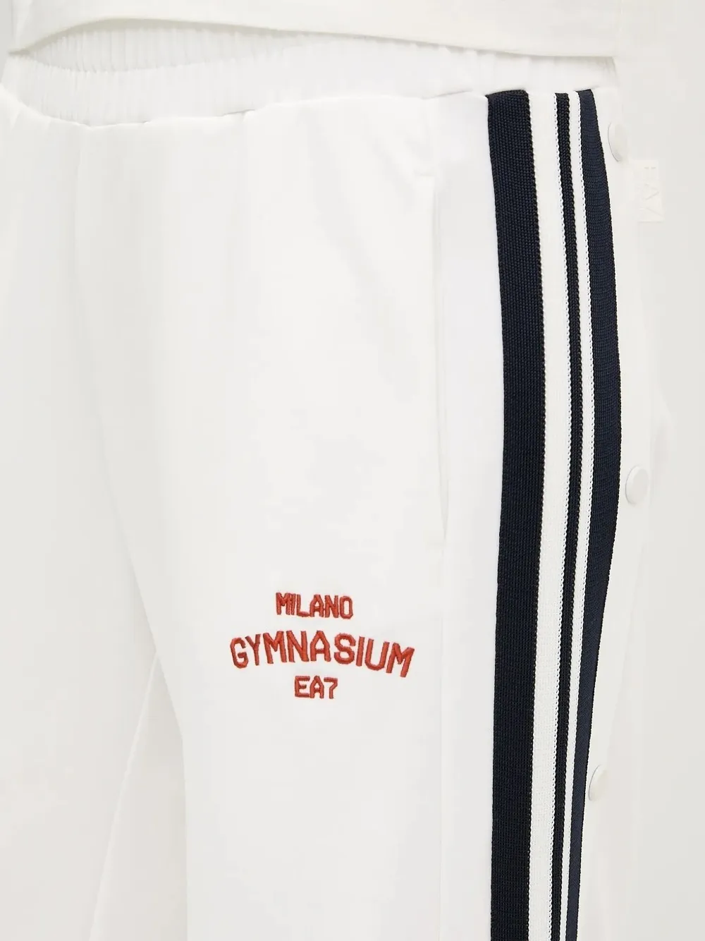 Ea7 Emporio Armani button trousers Wit