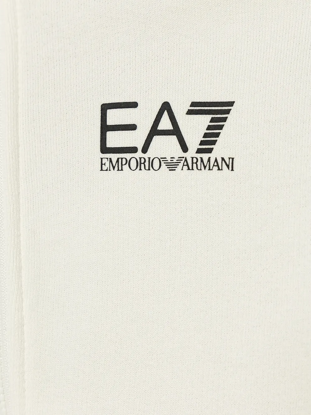 Ea7 Emporio Armani Trainingspak met logoband Zwart