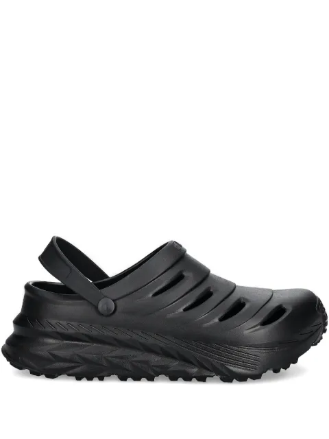 Ea7 Emporio Armani heel-strap perforated clogs