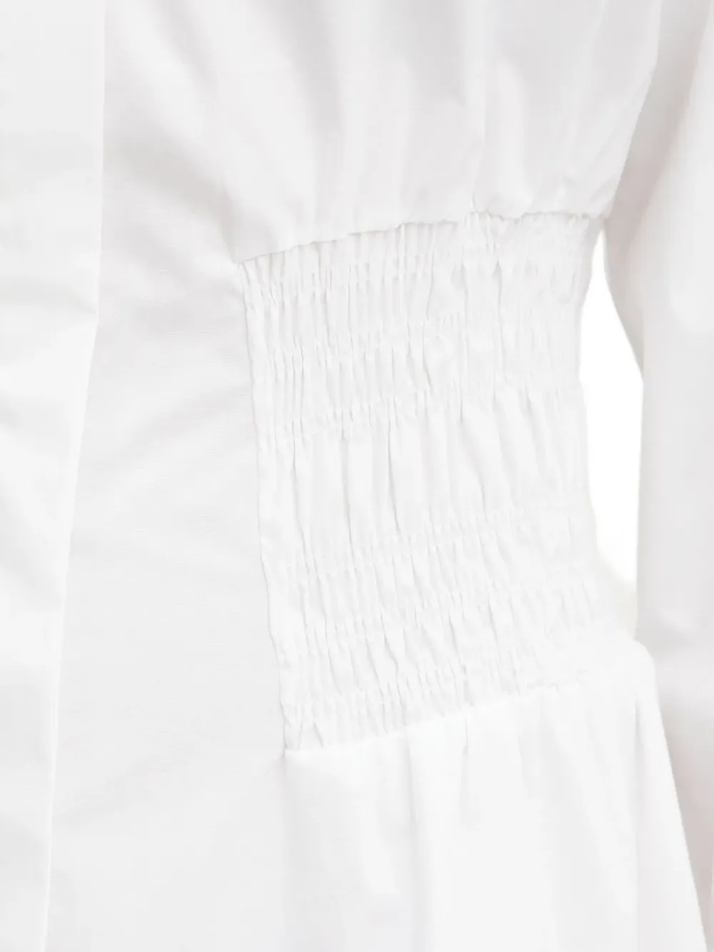 IVY OAK Blousejurk met gelaagde taille Wit