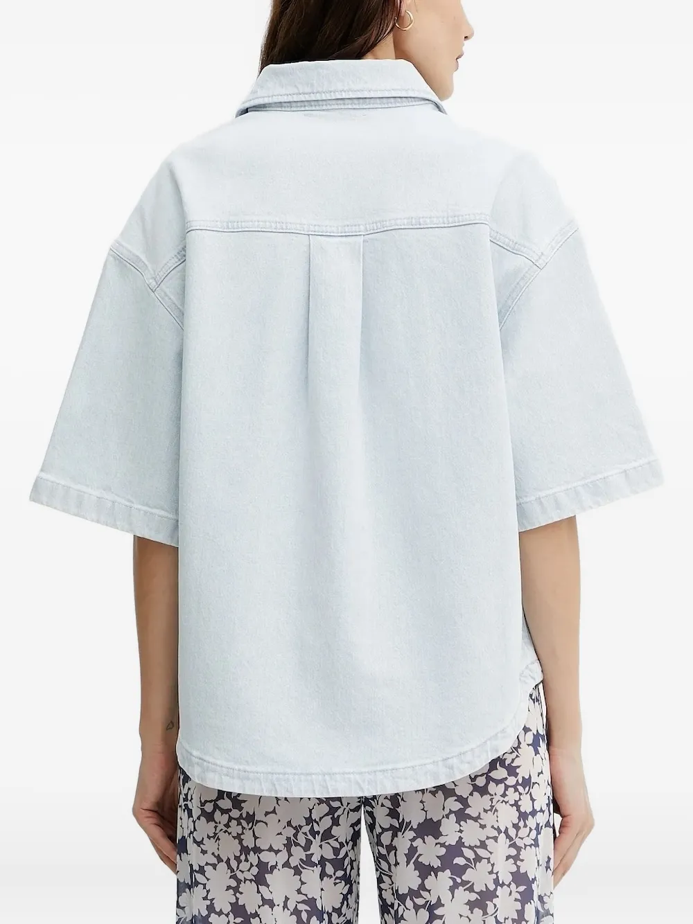 IVY OAK Blouse met zakdetail - Blauw