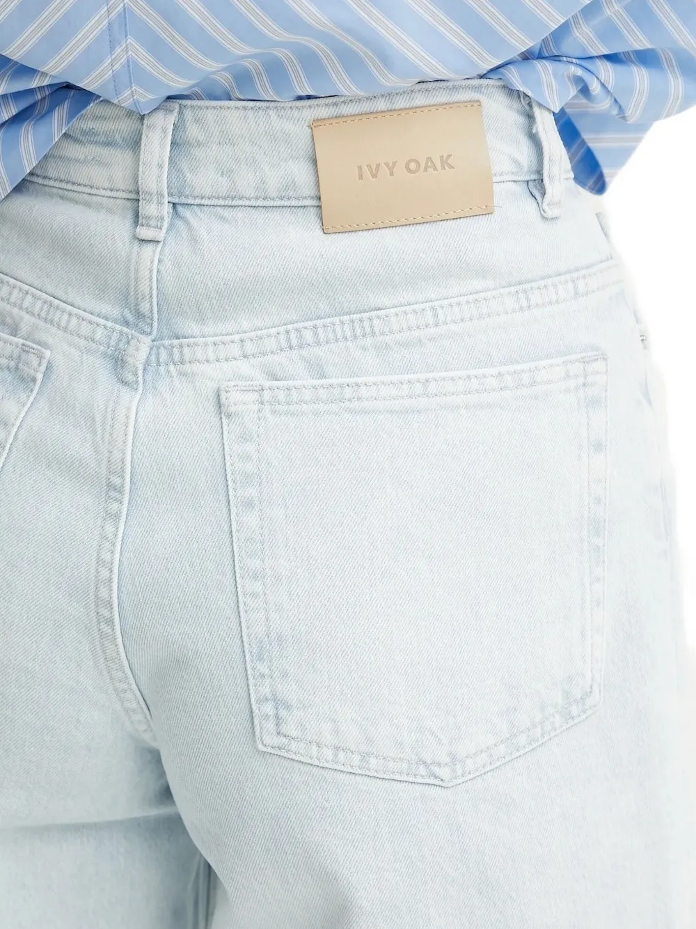 IVY OAK Denim shorts Blauw