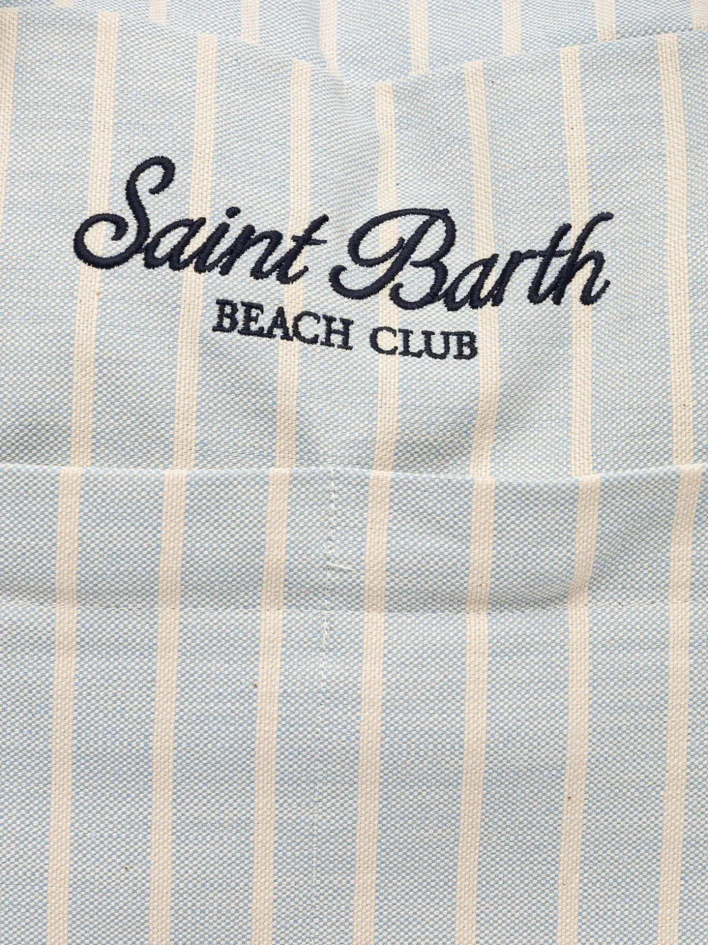 MC2 Saint Barth Gestreepte reistas 01034H LIGHT BLUE