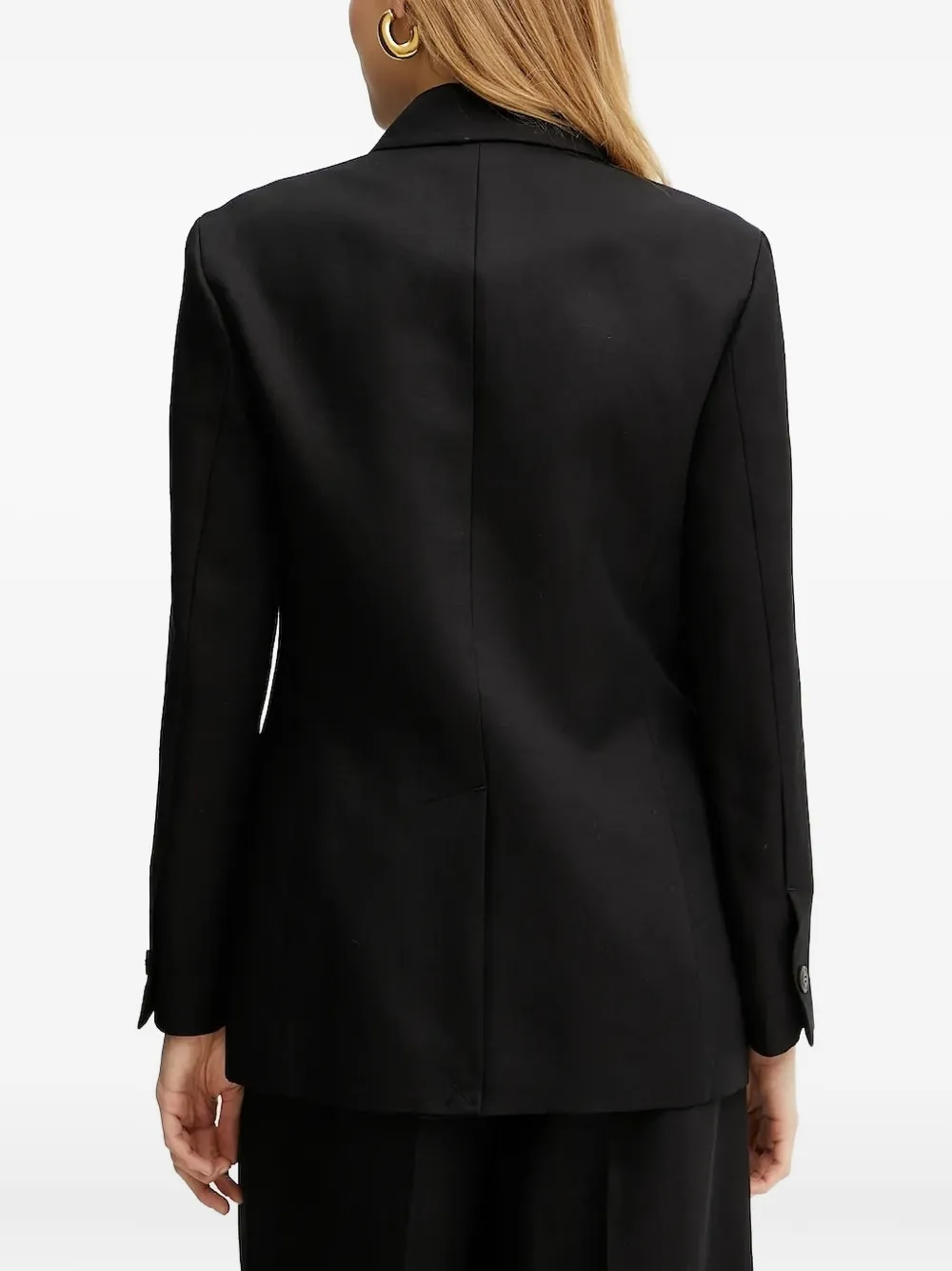 IVY OAK double-breasted linen-blend blazer | Blazers | Image 2