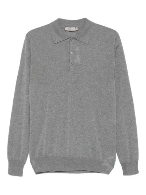 Canali long-sleeve polo shirt
