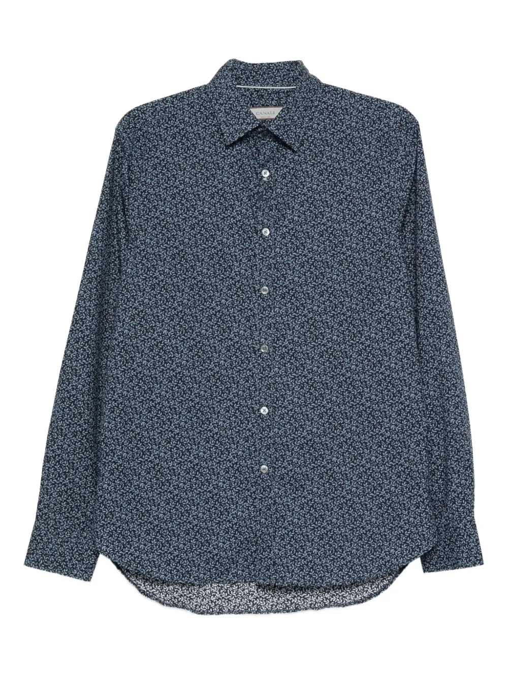 Canali camisa con estampado floral | azul | Image 1