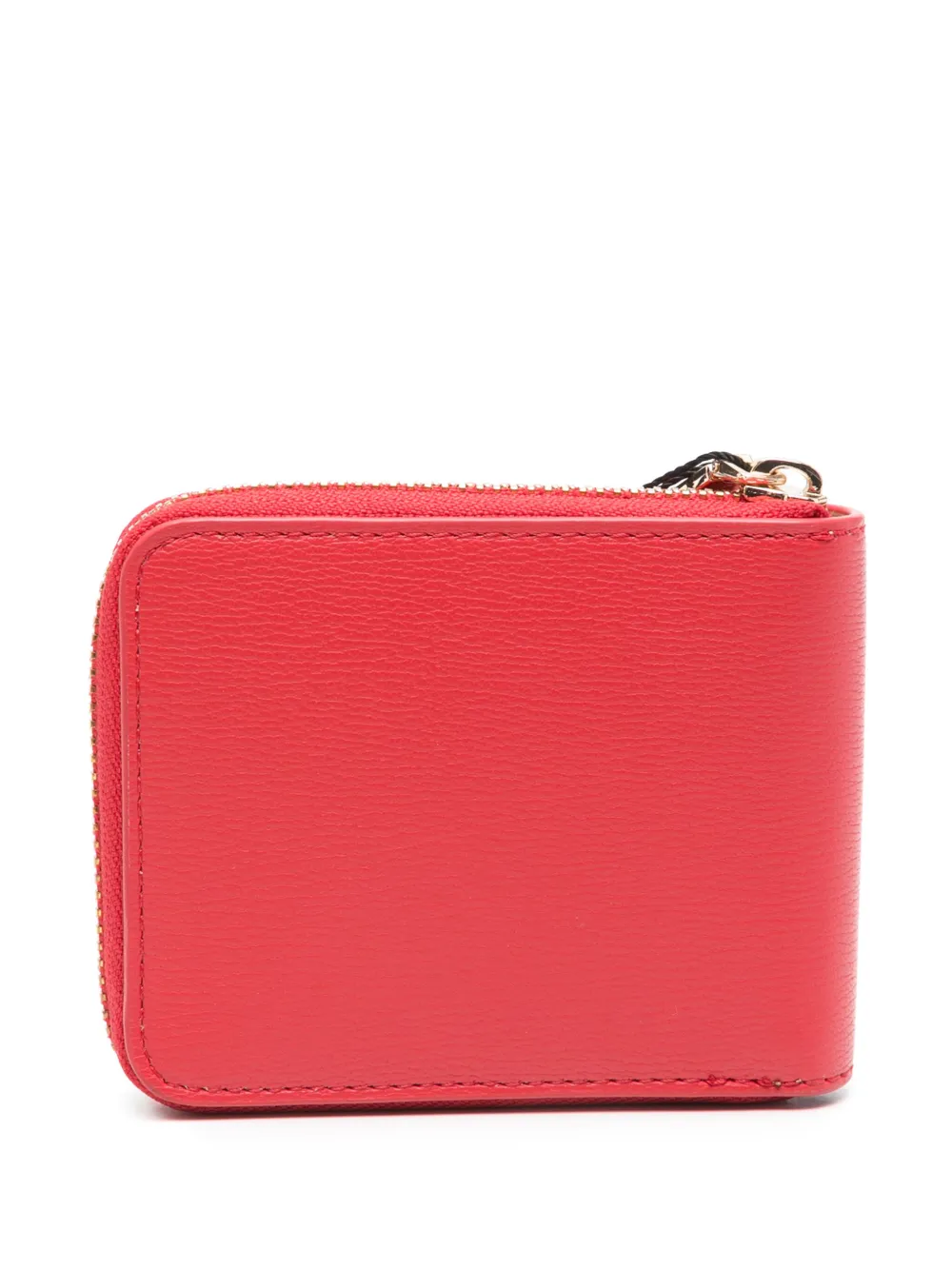 Love Moschino logo-lettering wallet Rood