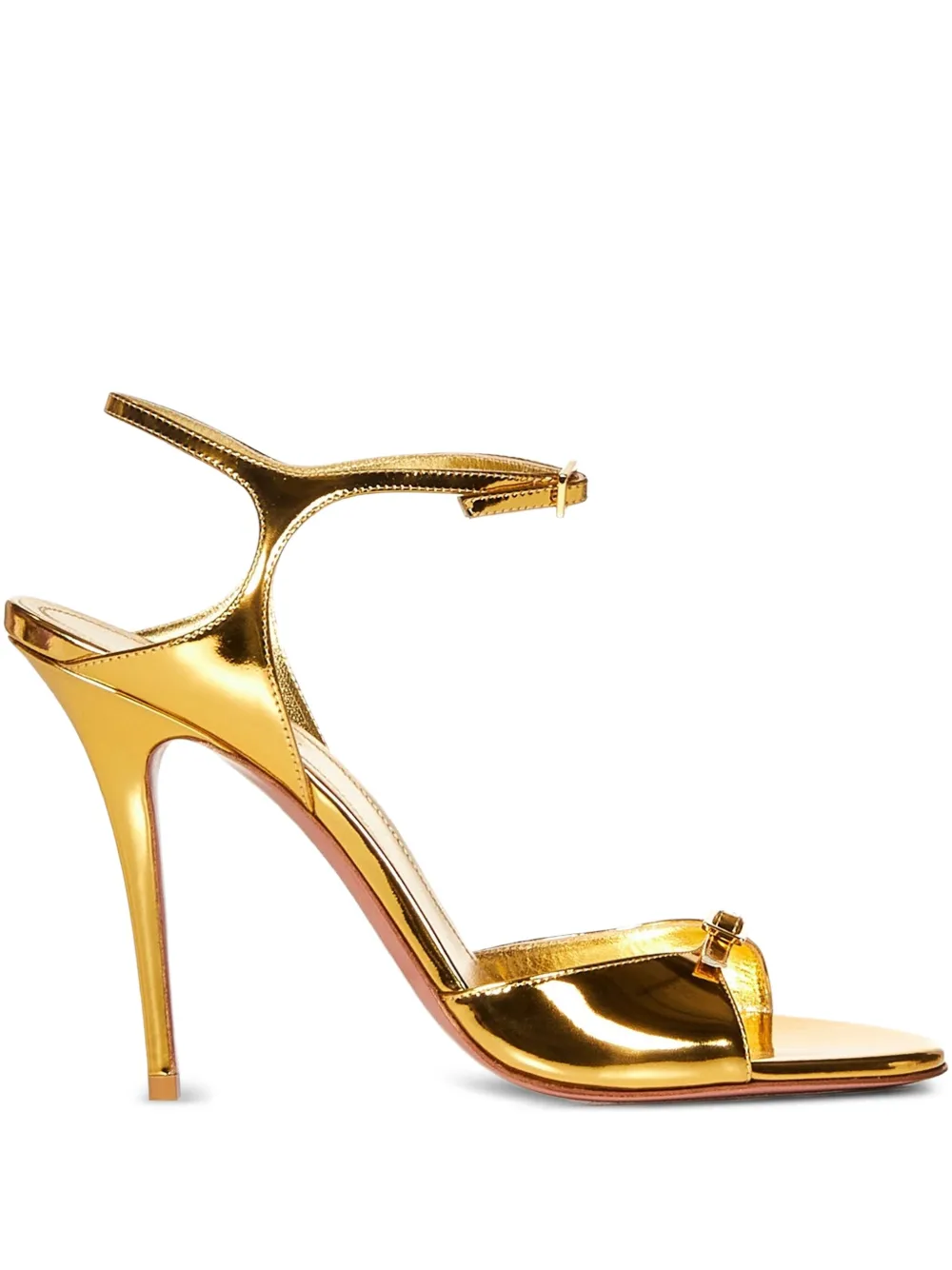 buckle-strap heeled sandals