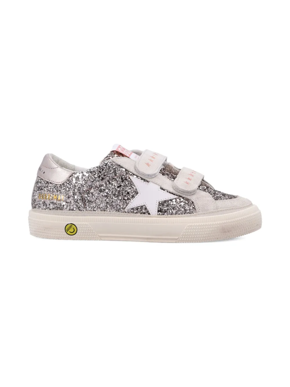 Golden Goose Kids Star-patch sneakers Silver