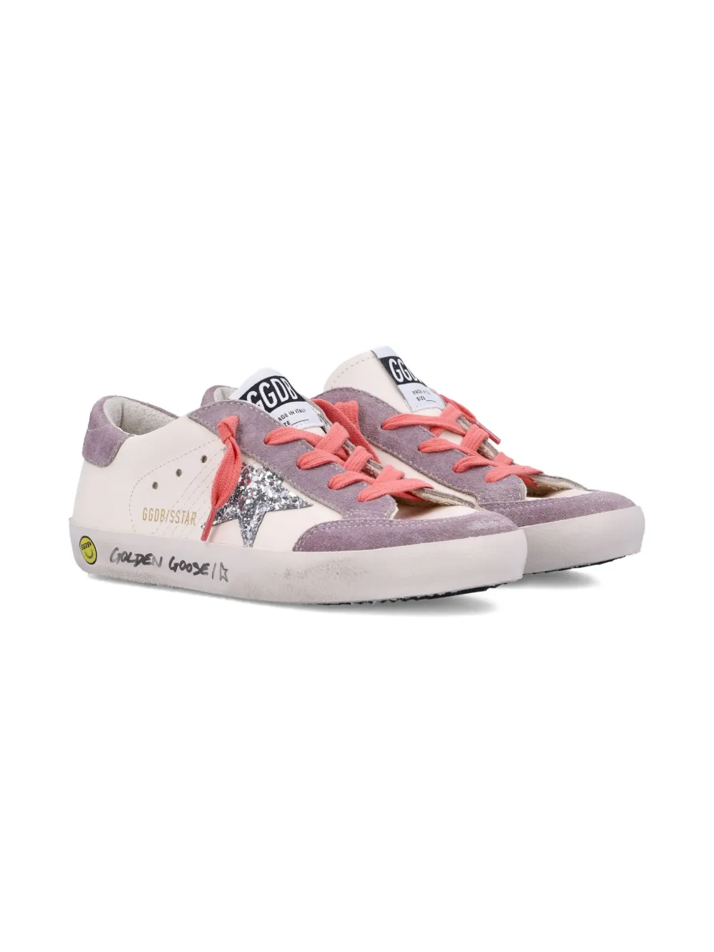 Golden Goose Kids Super-Star sneakers Paars