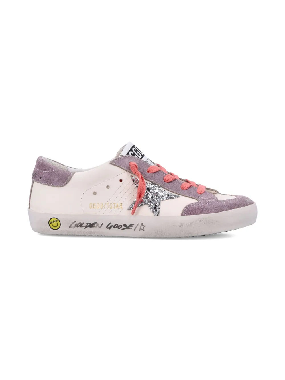 Golden Goose Kids Superstar sneakers Purple