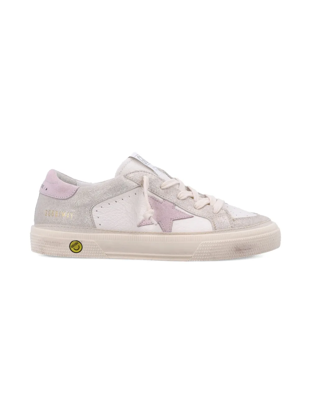 Golden Goose Kids Star-patch sneakers Grey