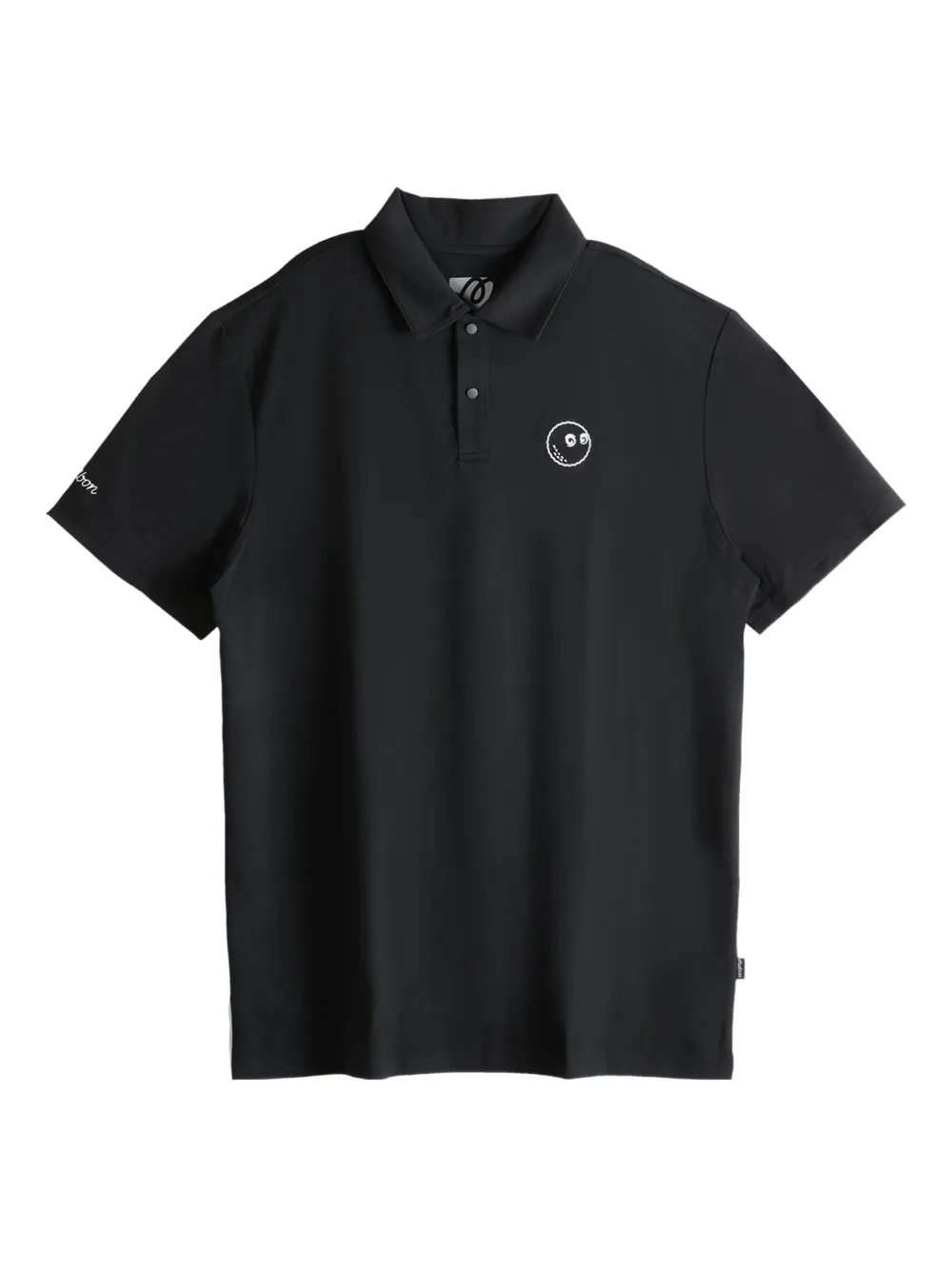 logo-embroidered polo shirt