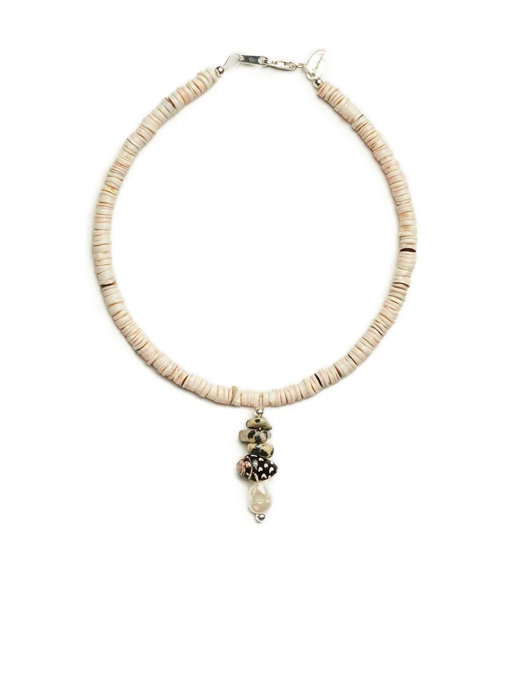 Santangelo Heishi Charm Bracelet In Neutral