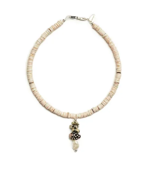 Santangelo heishi charm bracelet