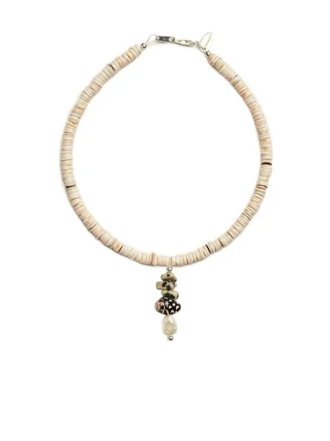 Santangelo heishi charm bracelet