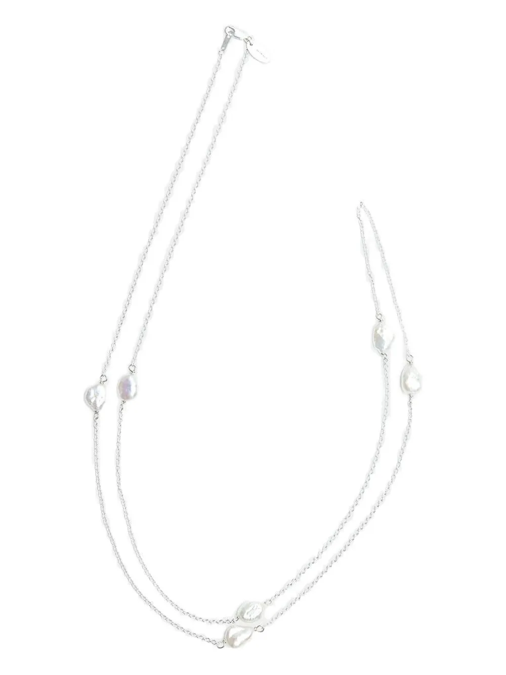 Santangelo collar Keshi con perla | plateado | Image 1