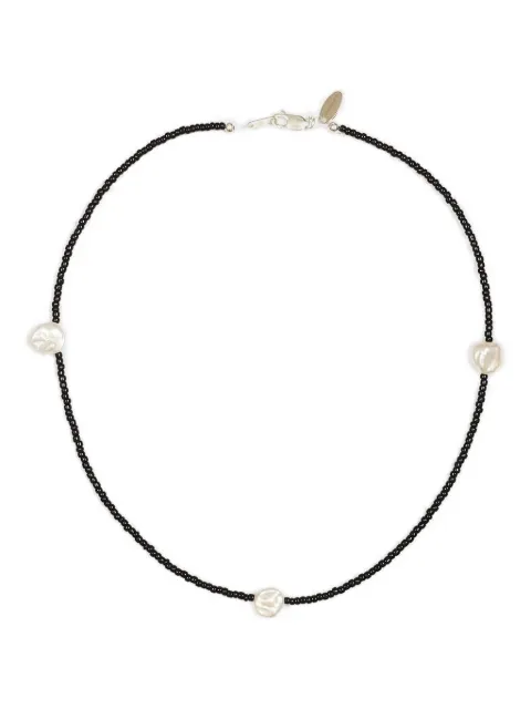 Santangelo beaded pearl necklace