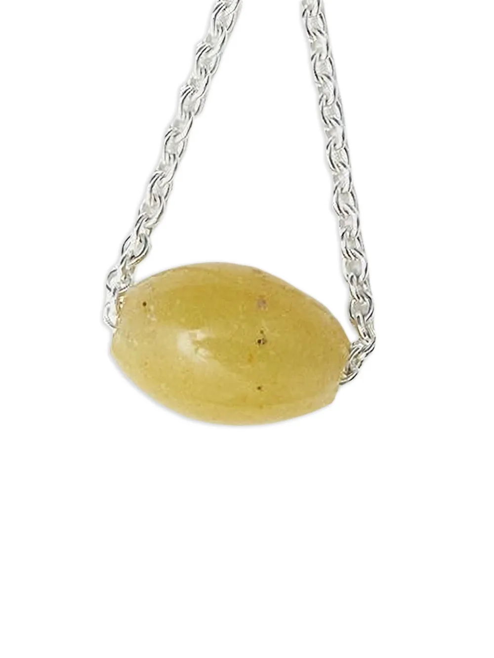 Santangelo Oorbellen met ketting - Zilver