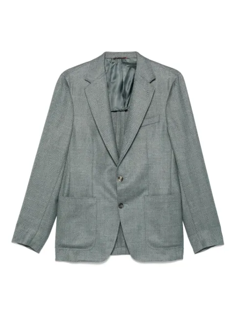 Canali Kei patch-pocket blazer