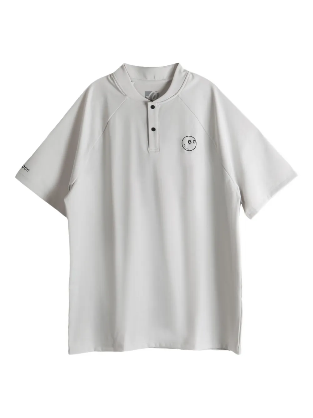 logo-embroidered polo shirt