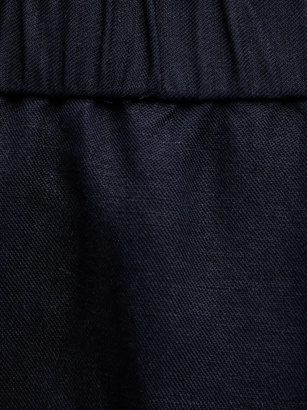 Gant Elastic-waist Linen Shorts In Blue