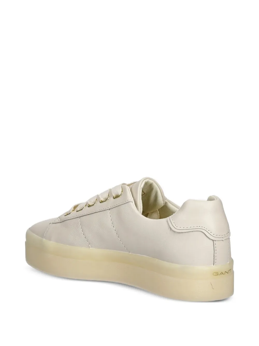Gant Avona sneakers met plateauzool - Beige