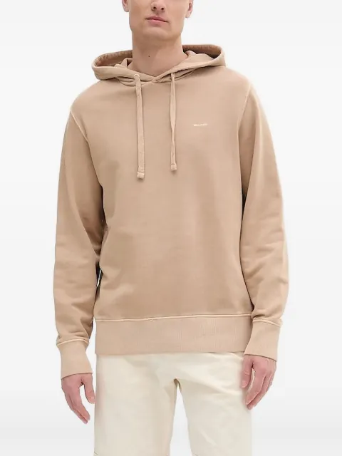 Gant logo-embroidered hoodie
