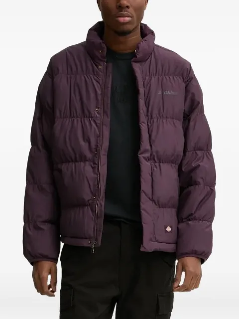 DICKIES logo-print puffer jacket