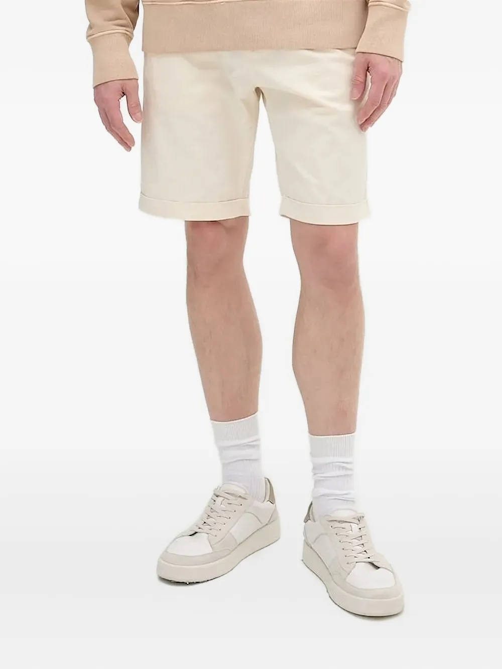 Gant Shorts met knoopsluiting Wit