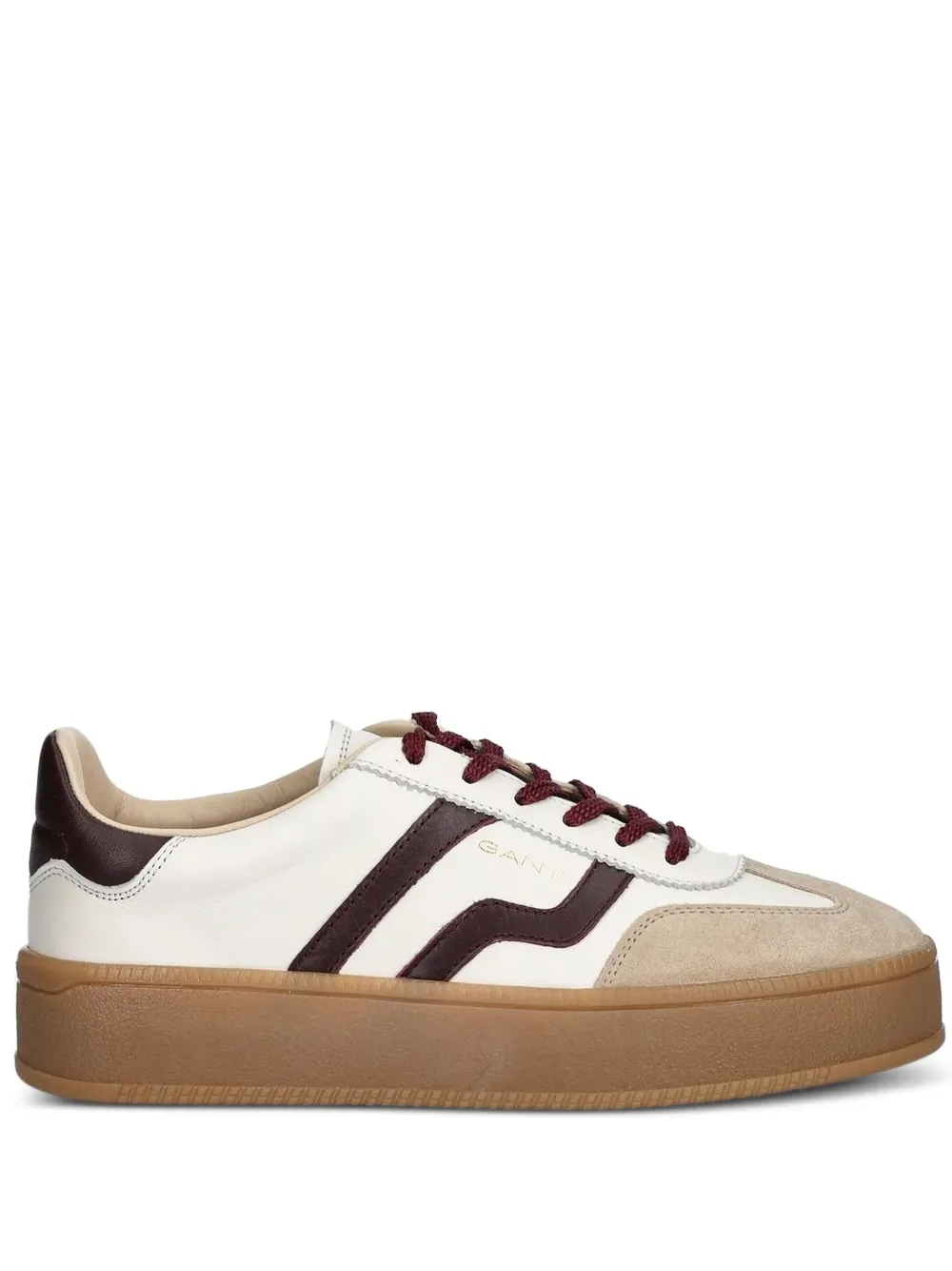 Gant leather panelled trainers Neutrals