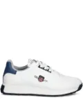 Gant logo-patch sneakers - White