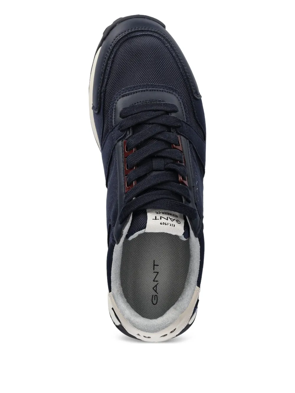 Gant Sneakers met vlakken en veters Blauw