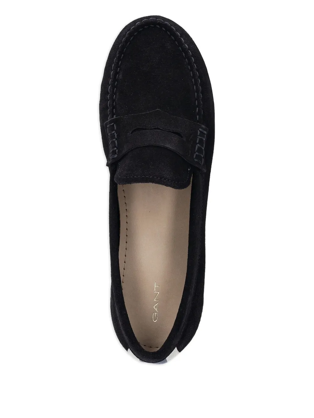 Gant Seabaya penny-stripe loafers Black