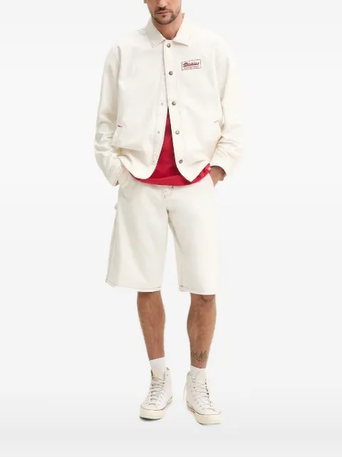 DICKIES contrast-stitch logo-patch jacket