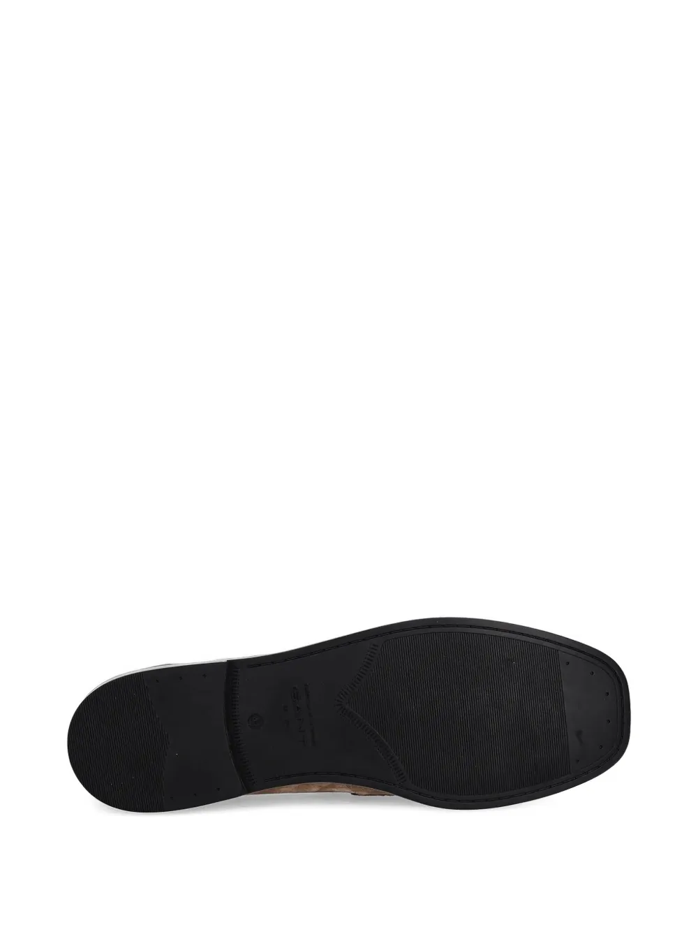 Gant stitched leather loafers Brown