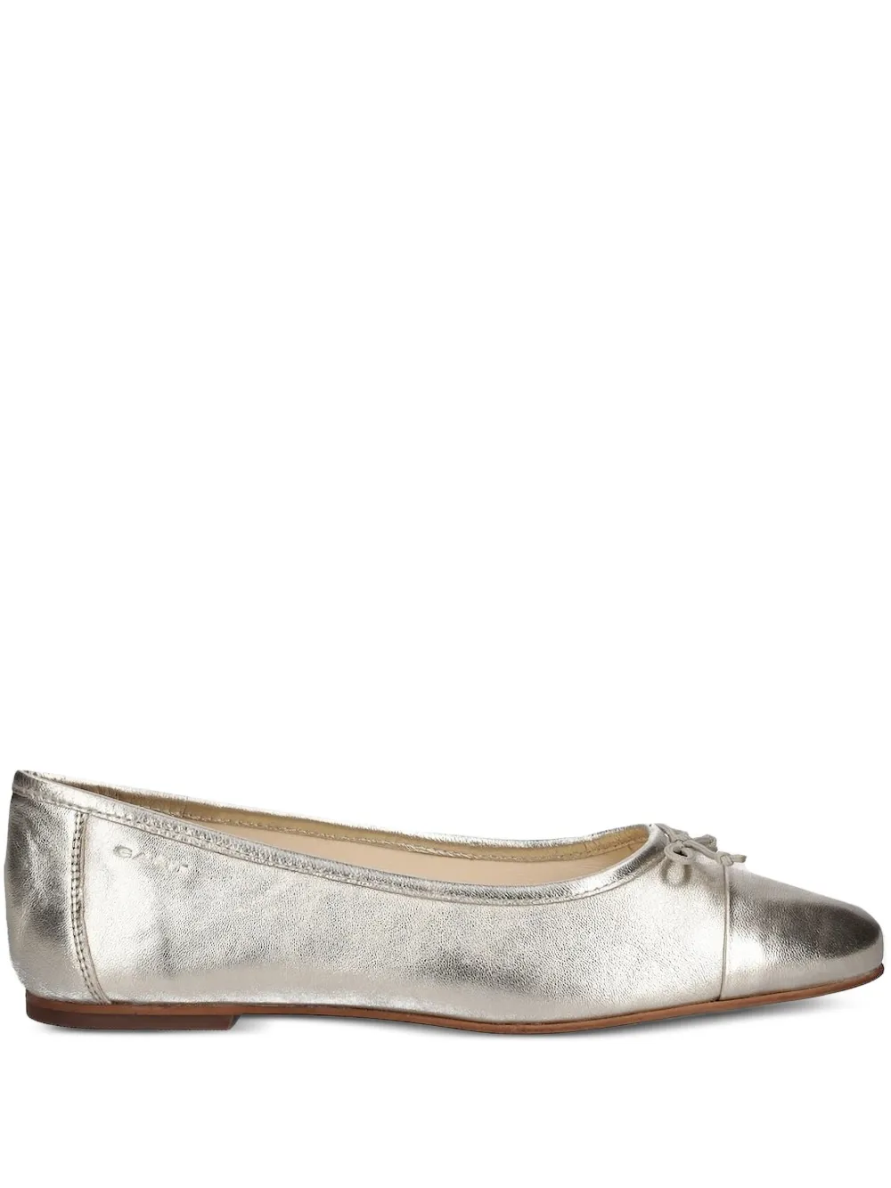 Gant Ballerina's met strikdetail en ronde neus Grijs