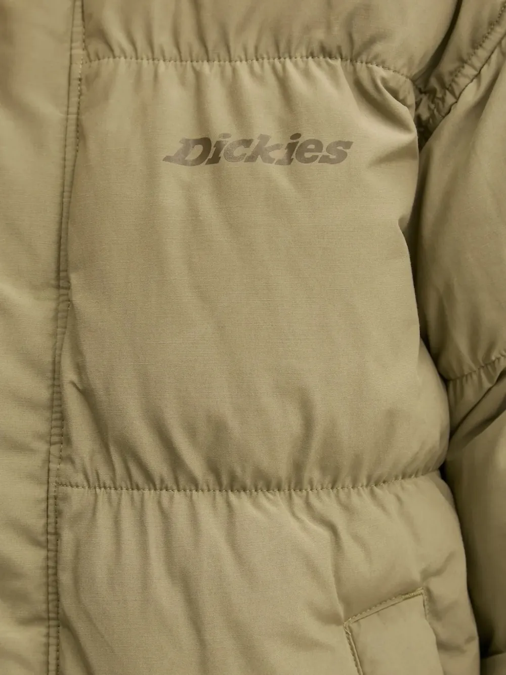 DICKIES quilted puffer jacket Groen