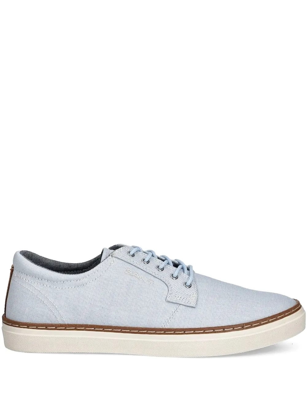 Gant pinstripe lace-up sneakers Blue
