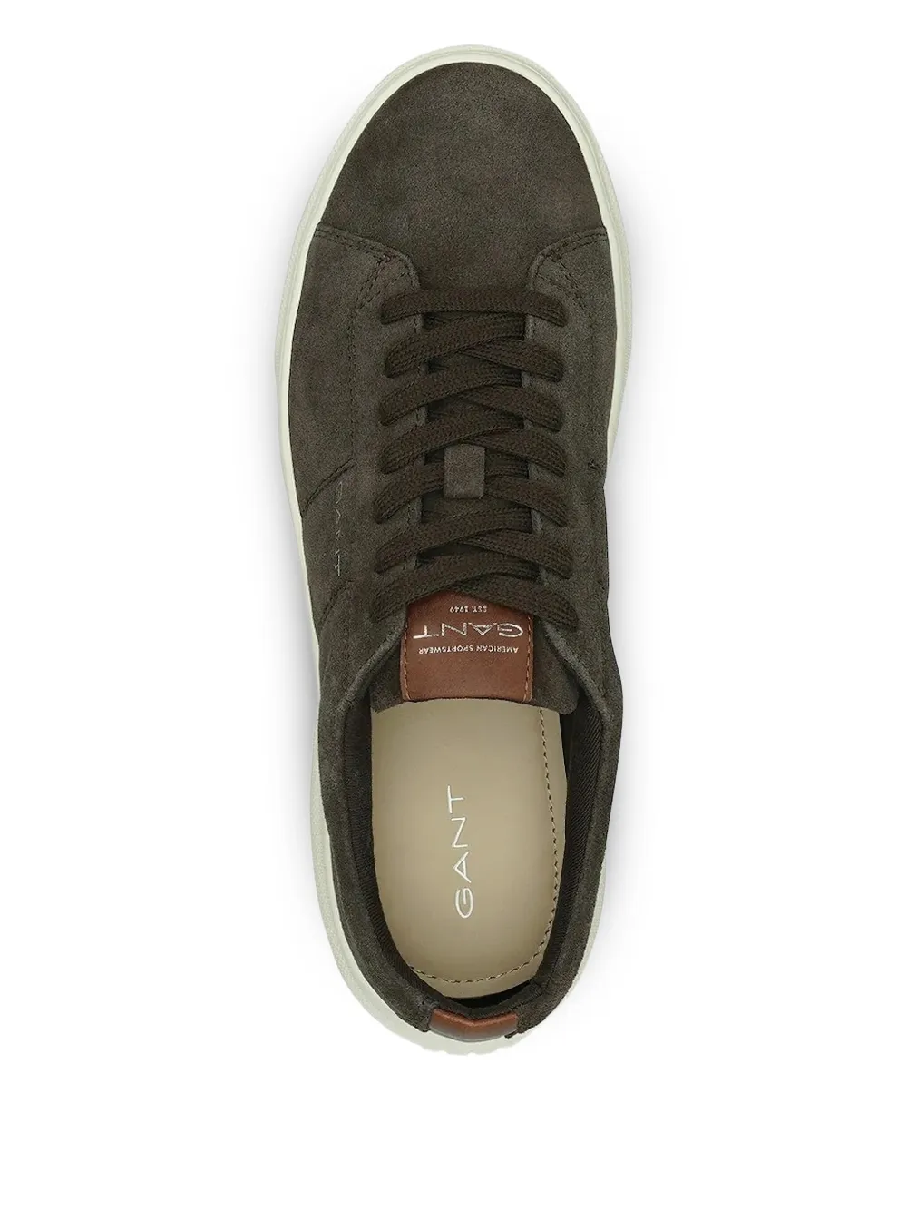 Gant Suède sneakers Bruin