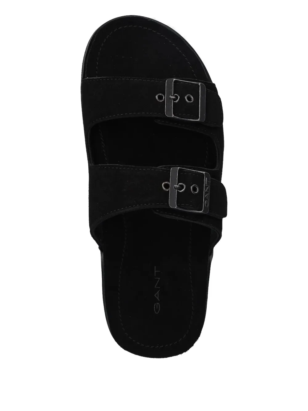 Gant double-buckle sandals Black