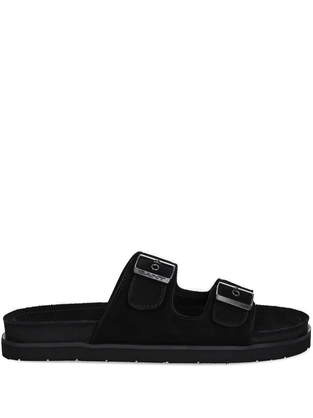 Gant double-buckle sandals Black